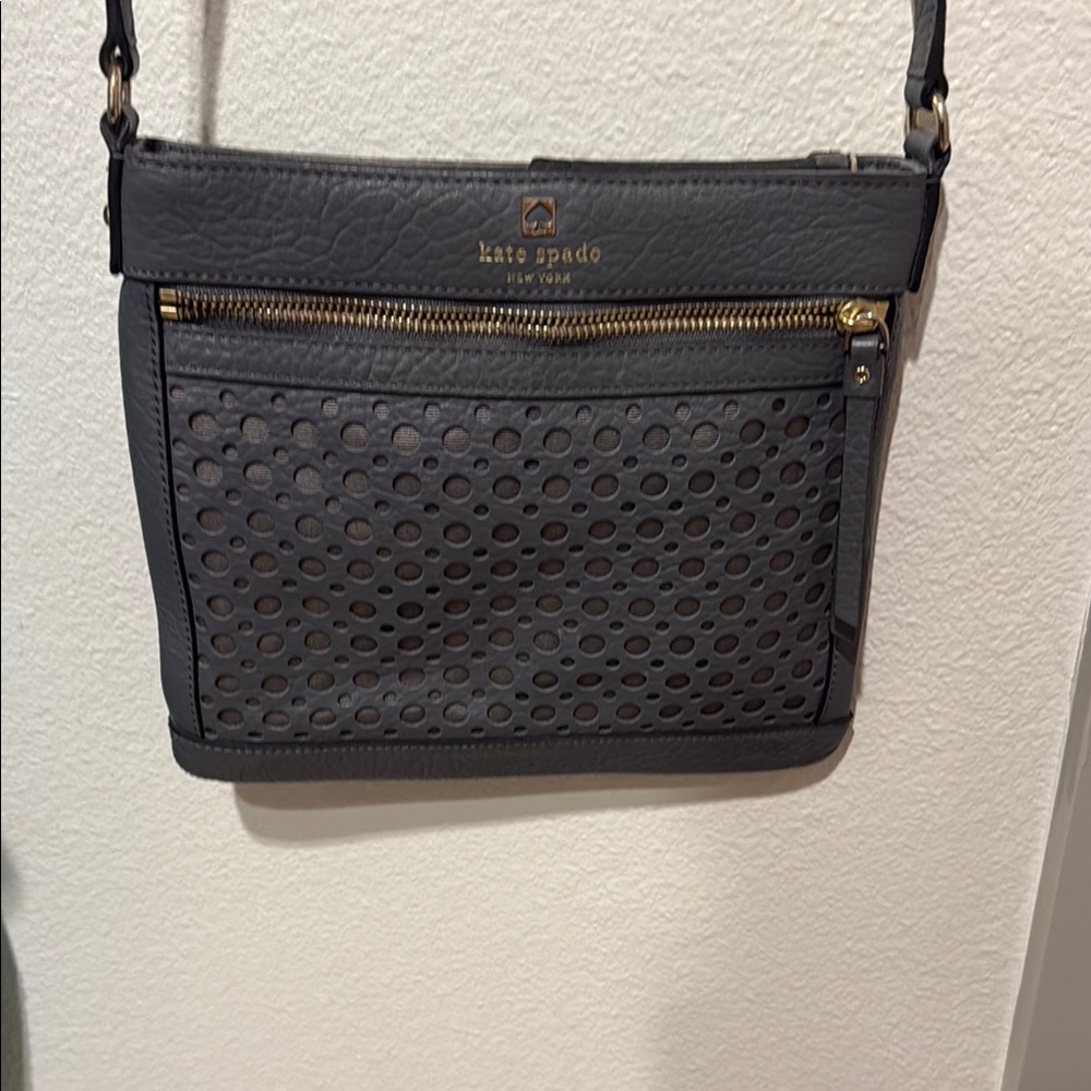 Kate Spade Gray Crossbody Bag